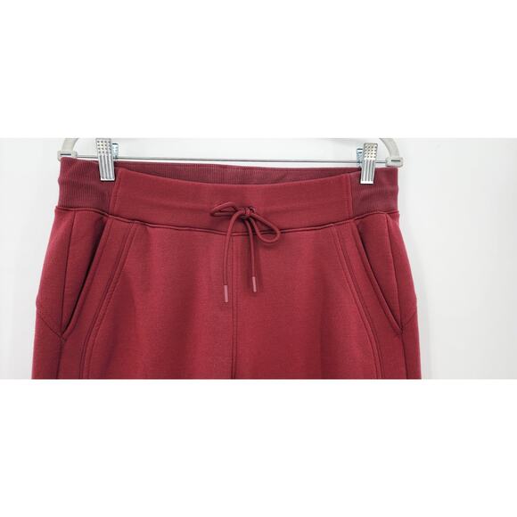 ATHLETA Altitude Jogger in Polartec‎ Power Stretch In Red Size Medium - Picture 3 of 11